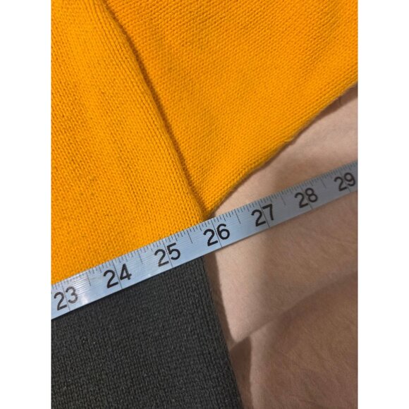 VTG Green Bay Packers Color Block Sweater XL Tundra Sport Canada 100% Cotton - Picture 4 of 8